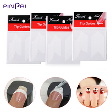 10 Sheet/Lot Nail Guide Tips Stickers Smile Line Strip Design Decal French Manicure Nail Art Fringe DIY Salon Styling Tools 2024 - buy cheap