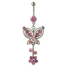 5pcs/lot Wholesale Navel Belly Ring Belly Button Ring Body Piercing Jewelry Butterfly Style 10pcs/lot! 2024 - buy cheap