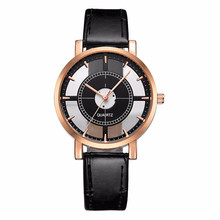 Fashion Women Watch Luxury Unique Stylish Double Hollow Lady Watches Elegant Casual Quartz Wristwatch Gift Girls Clock Black #D 2024 - buy cheap