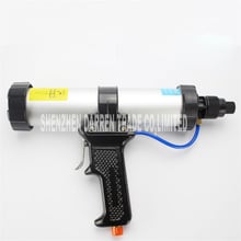 300ML glass glue gun PU sealant gun air caulking gun,sausage type pneumatic caulking gun noise less than 70dB 2024 - buy cheap