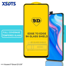 XSDTS 9D Tempered Glass For Huawei P Smart Pro Z Plus 2018 2019 Full Cover Full Glue Screen Protector 2024 - buy cheap