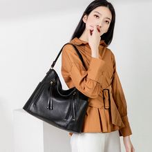 Vintage Women's bags Designer Luxury Handbag Leather Woman Shoulder Bags Female Top-handle Bags Sac a Main Fashion Messenger bag 2024 - buy cheap