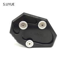 S.UYUE Kickstand Side Stand Pad for Yamaha FZ09 MT09 2013 2014 2015 FZ MT 09 NEW 2024 - buy cheap