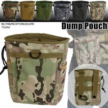 CQC-Bolso militar táctico Molle Airsoft, bolsa de cintura para caza al aire libre, munición de recuperación, Mag 2024 - compra barato