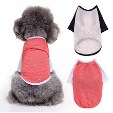 Puppy Summer Cool Tshirt Pet Dog Clothes for Small Dogs Pets Clothing Chihuahua Sweater Yorkshire Apparel Pug Costume 2024 - buy cheap