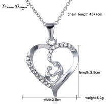 Fashion Pendant Necklace for Mother's Day Gift for Mom mother and child love 5pcs/lot 2024 - buy cheap