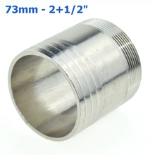 73mm Hose Barb Tail To 2+1/2" Inch BSP Male Thread Connector Joint Pipe Fitting SS 304 Stainless Steel Coupler Adapter 2024 - buy cheap