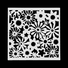 Flower pvc Layering Stencils for DIY Scrapbooking/photo album Decorative Embossing DIY Paper Cards Crafts 2024 - buy cheap