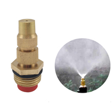 S135  Adjustable Brass Fog Nozzles 1/2'' Male Threaded High Atomiation Sprayers for Landscape Irrigation Sprinkler 2024 - buy cheap
