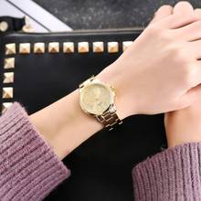 Stainless Steel Women's Quartz Watch Classics Casual Gift Fashion Ladies Wristwatch Fashionable Temperament hand clock 2018 #F 2024 - buy cheap