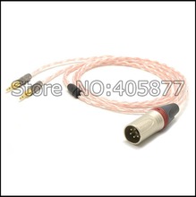 Cable de actualización de auriculares de cobre HIFI 5N OFC de alta gama de 4 pines para Cable de auriculares HD700 2024 - compra barato