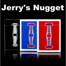 Cartas de juego de Jerry's Nugget, póker (espalda roja/azul disponible), trucos de magia, primer plano, ilusionismo, artilugio, mentalismo, humor 2024 - compra barato