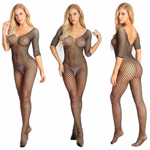 Women Sexy Stockings Sling sock Brilliant Tights Erotic Intimates Open Crotch Pantyhose Fishnet Body Stocking teddies Lingerie 3 2024 - buy cheap