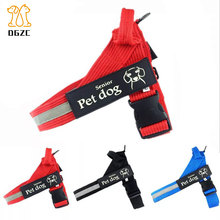 Reflective Dog Harness Soft Mesh Padded Pet Harness Vest with Handle Adjustable Dog Chest Strap for Walking Training 2024 - buy cheap