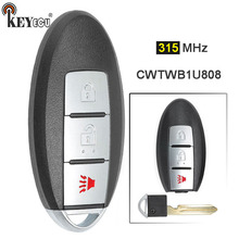 KEYECU 315MHz FCC: CWTWB1U808 Replacement Smart Remote Car Key Fob 3 Button for Nissan Cube Juke Quest Leaf 2024 - buy cheap