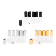 Perfeclan 6Pcs Empty Roll On Bottles 5ml Roller Containers For Perfume Oils 2024 - buy cheap