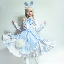 Cosplay Costume Miracle Nikki Cos Cartoon Lolita Daily Princess Dress Sweet Loli Girls Miracle Nikki Japanese Lolita Cos Costume 2024 - buy cheap