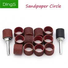 20pcs Drum Sanding Kit Sandpaper Circle Kit + 1 Mandrel For Dremel Rotary Tools  Nail Drill Bits Dremel Accessories 2024 - buy cheap