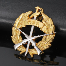 Insignia de alto grado personalizada, insignia militar de aleación de Zinc en relieve, pin de oro 3D personalizado, barato 2024 - compra barato