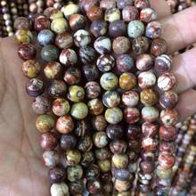 round bird egg agates stone beads natural stone beads DIY loose beads for jewelry making strand 15"  wholesale ! 2024 - buy cheap