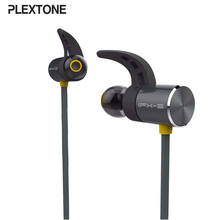 Plextone BX343 Wireless Bluetooth Earphone IPX5 Waterproof Headphone Metal Magnetic Sport Headset Handsfree with Mic for Phone 2024 - buy cheap