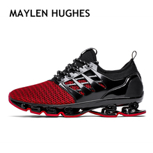 Spring Summer Men's Sneakers 2018 Men Running Shoes Trending Style Sports Shoes Breathable Trainers Walking shoes For Male 001 2024 - buy cheap