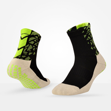 1 Pairs Anti-Slip Football Socks Breathable Soccer Sweat-absorbing Socks for Men and Women Rubber Hiking Cycling Socks 2024 - buy cheap