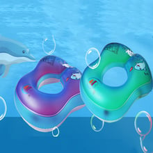 Anillo de natación inflable para bebé, axila flotante para niños, accesorios de piscina, Círculo de baño, anillos inflables de doble balsa, juguete 2024 - compra barato