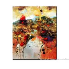 100% Hand Painted Good Quality Colorful Canvas Decorative Painting Modern Abstract Oil Painting On Canvas Wall Art Pictures 2024 - buy cheap