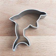 Горячее предложение 1 шт. форма для резки печенья в форме дельфина металлическая Форма для резки печенья форма для печенья из алюминиевого сплава 2024 - купить недорого