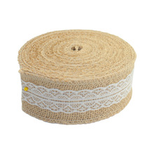 10 Meter Party Supplies Wedding Burlap Ribbon Natural Jute Roll Party Cake Decoration Christmas Tree Decorations New BITFLY 2024 - buy cheap