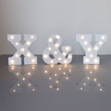 Battery Operated LED Night Light Lamp Marquee Letter Lights Vintage Alphabet Light Up Christmas Party Decor Wall Lamp 2024 - buy cheap