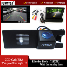 Автомобильная камера заднего вида FUWAYDA HD для OPEL Astra H/Corsa D/Meriva A/Vectra C/Zafira B,FIAT Grande 4,3 дюйма складной ЖК TFT монитор 2024 - купить недорого