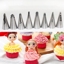 7pcs/lot New Icing Piping Nozzle Cake Decorating Pastry Tips Korean Style Tools Set Baking Tools DIY Cake Cream Tools LB 372 2024 - buy cheap