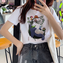 Kawaii Totoro Harajuku T Shirt Women Studio Ghibli Cute Cartoon T-shirt Ullzang 90s Funny Tshirt Fashion Graphic Top Tees Female 2024 - buy cheap