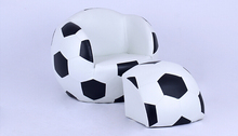 Children's sofa. Lovely creative. Cartoon football sofa chair 2024 - buy cheap