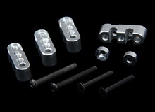 CNC alloy sway rod balance bar buckle kit  for 1/5 scale HPI Rovan KM Baja 5B 5T 5SC 2024 - buy cheap