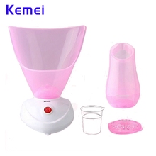 Kemei KM-6068 отпариватель для лица, очиститель, Глубокая чистка, красота, отпаривание лица, устройство, машина, термо распылитель для лица, инструмент для ухода за кожей 2024 - купить недорого