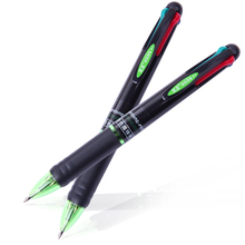 1 PCS 4 Ink Color Creative Ball-Point Pen Ballpoint Pen Office Business Ball Pen Student Gift Pen 2024 - купить недорого