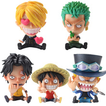 Цельнокроеное Roronoa Zoro Vinsmoke Sanji sabo GK ver. ПВХ версия Q фигурка Коллекционная модель игрушки куклы 2024 - купить недорого