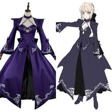 Fate Grand Order FGO Saber Alter Stage 3 Dress Cosplay Costume full set 2024 - buy cheap