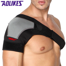 1pc Sport Wear Adjustable Shoulder Belt Protector Exercise Fitness Pauldron Spaulders Bandage Strain Protective Gear Pad Men 2024 - buy cheap