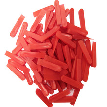 500pcs 5.0mm red Small Wall Floor Flat Tile Leveling System Wedges Tile Spacer 2024 - buy cheap