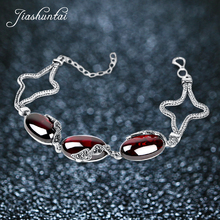 JIASHUNTAI Retro 925 Sterling Silver Bracelets For Women Vintage Silver Jewelry Female 2024 - buy cheap