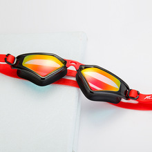 Óculos de natação de silicone macio óculos de natação anti-nevoeiro óculos de natação adulto impermeável revestido completo de corrida 2024 - compre barato