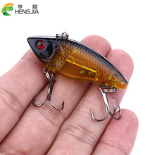 VIB hard plastic fishing lures bass wobble fishing baits 6g 5cm japan hooks freshwater 50pcs pesca fishing tackles 2024 - buy cheap