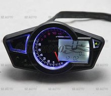 Universal Digital Speedometer Odometer Dashboard for Scooter, ATV, Street bike (Like as KOSO RX1N) 2024 - compra barato