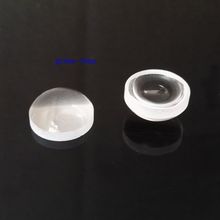 10 Uds 12mm diámetro 6mm lente de cristal óptico de altura para linterna DIY 2024 - compra barato