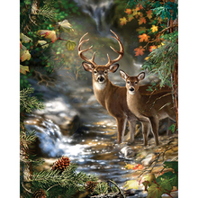 Dpsprue 5D Full Square Round Stone Diy Diamond Painting Mosaic Deer Cross Stitch Diamant Embroidery Friend Gift 2024 - buy cheap