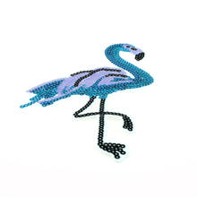 Craft Flamingo DIY Applique Embroidery Sequin Patch For Sweater T-shirt Sew-On patch 2024 - buy cheap